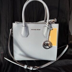Michael Kors Chic Light Blue  Satchel